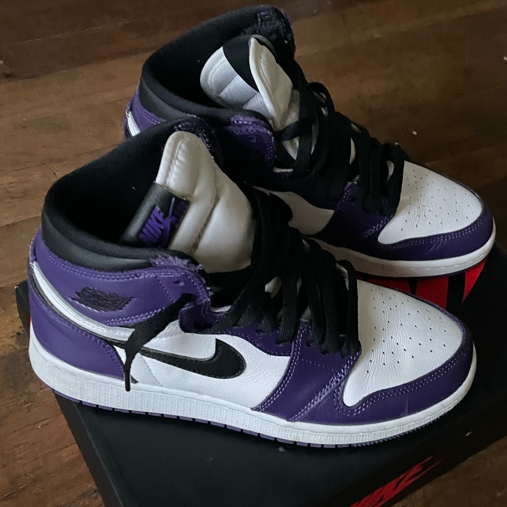 Jordan 1 High Court Purple